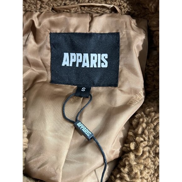 Apparis Daryna Coat in Camel - Picture 5 of 5